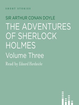 cover image of Adventures of Sherlock Holmes, volume 3